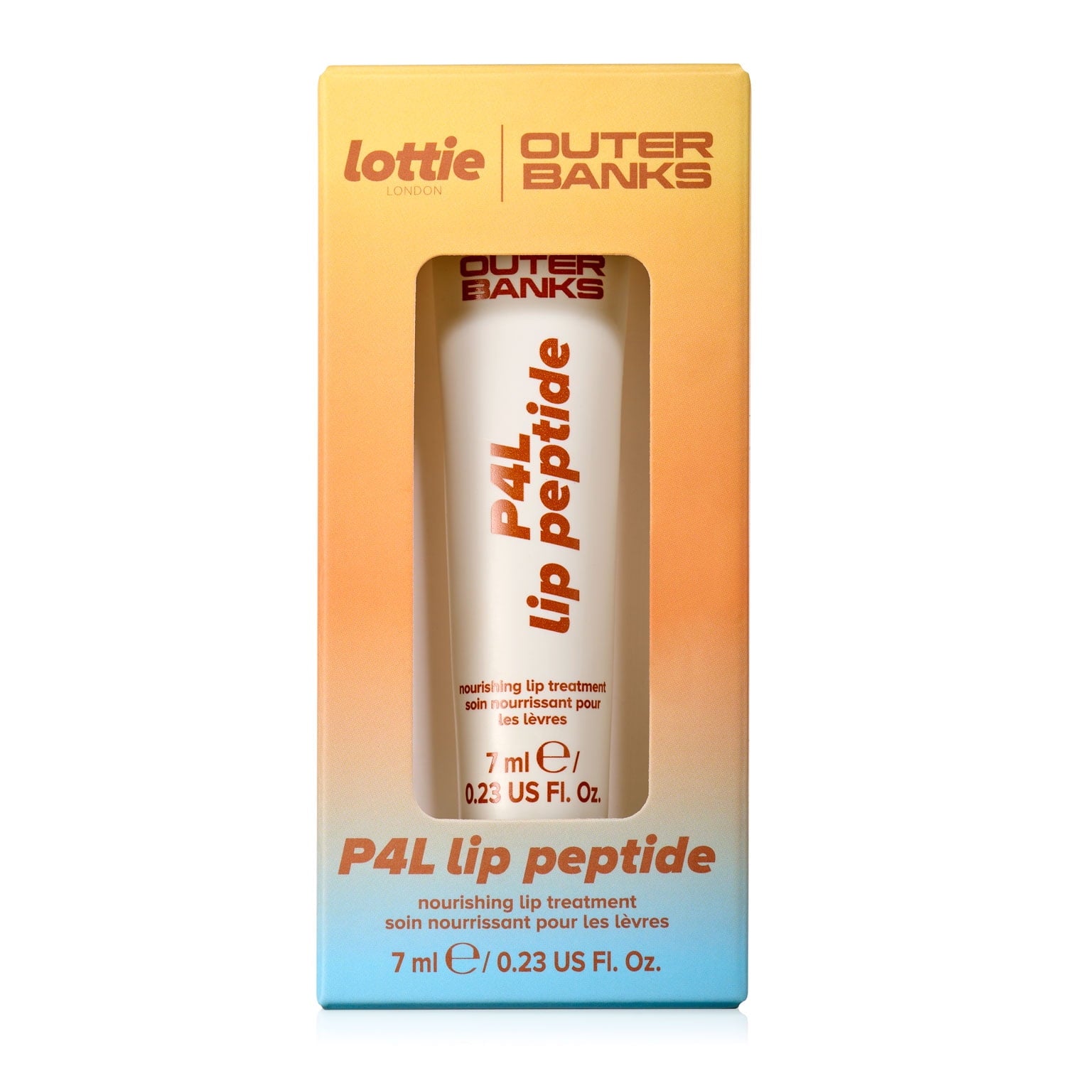 Lottie London Peptide Lip Balm – Caramel Glaze (2x Pack, Hydrating) - Exotic Pro