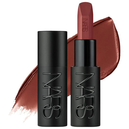 NARS Explicit Satin Lipstick Excess (806)– Refillable Bold Red 0.13 oz - Exotic Pro
