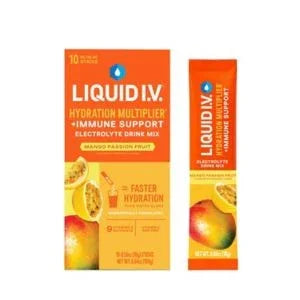Liquid I.V. Hydration Multiplier – Mango Passionfruit, 10 Ct | Electrolyte Drink Mix - Exotic Pro