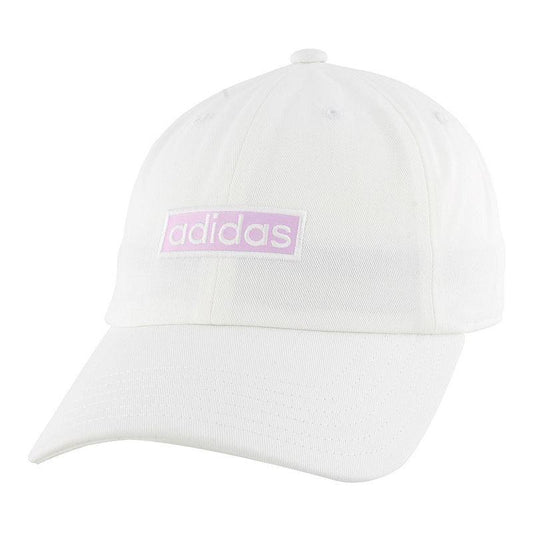 Adidas Women's Contender II Baseball Cap – White/Lilac Adjustable Hat - Exotic Pro