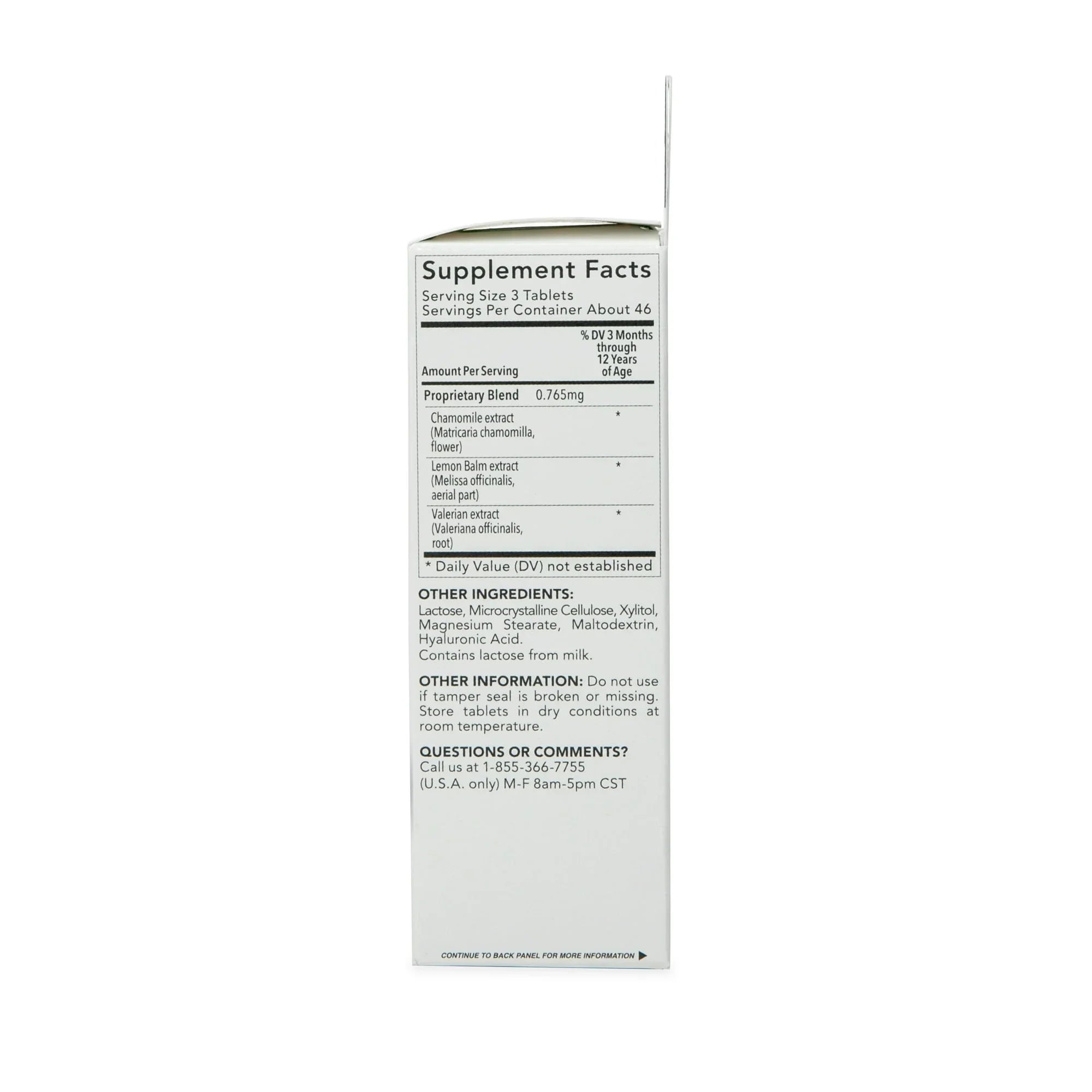 Dr. Talbot's Chamomile Nighttime Teething Tablets – 140 Count - Exotic Pro