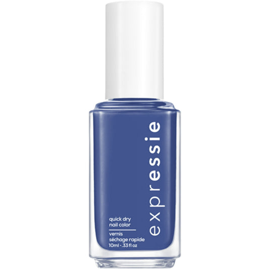 Essie Expressie Quick Dry Vegan Nail Polish, Iris Blue, 0.33 fl oz Bottle