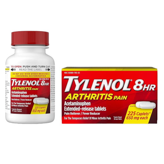 Tylenol 8 Hour Arthritis Pain Relief Caplets with Acetaminophen, 225ct