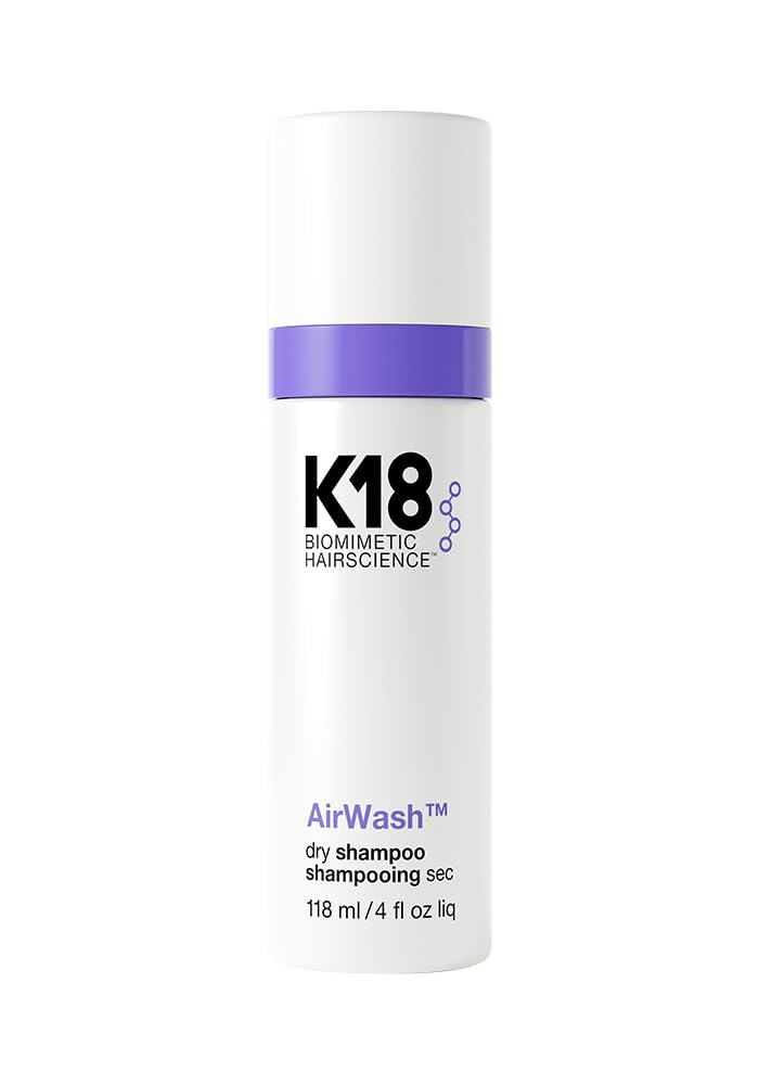 K18 Biomimetic Hairscience AirWash Dry Shampoo – 4 oz / 118 mL