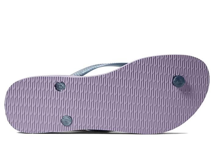 Havaianas Women's St. Tropez Shine Flip Flop Sandal - Beige (Size USA 7/8W, EUR 37.5/39) - Exotic Pro