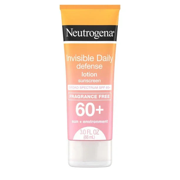 Neutrogena Invisible Daily Defense SPF 60+ Sunscreen Lotion, 3 oz - Exotic Pro