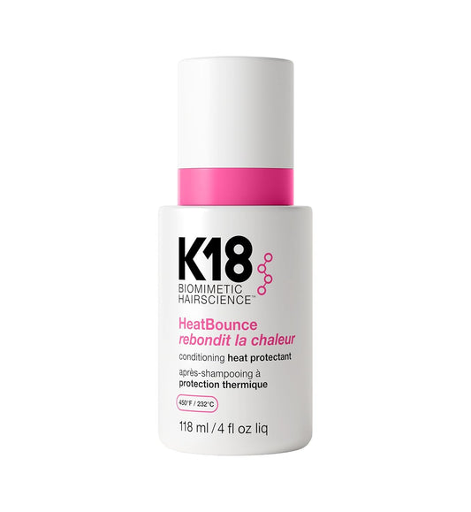 K18 Biomimetic Hairscience HeatBounce Conditioning Heat Protectant – 4 oz