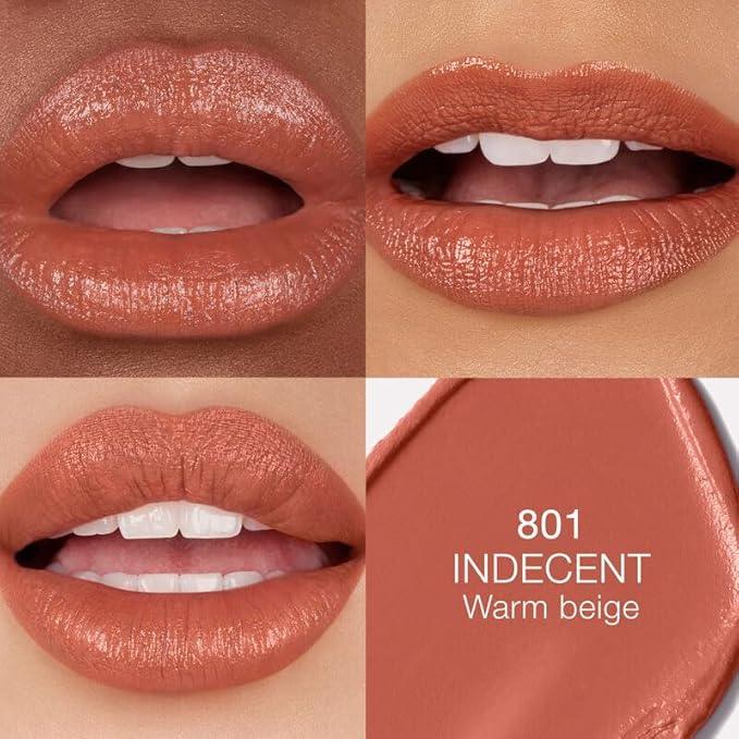 NARS Explicit Satin Lipstick Indecent(801) – Refillable Rose Nude 0.13 oz - Exotic Pro