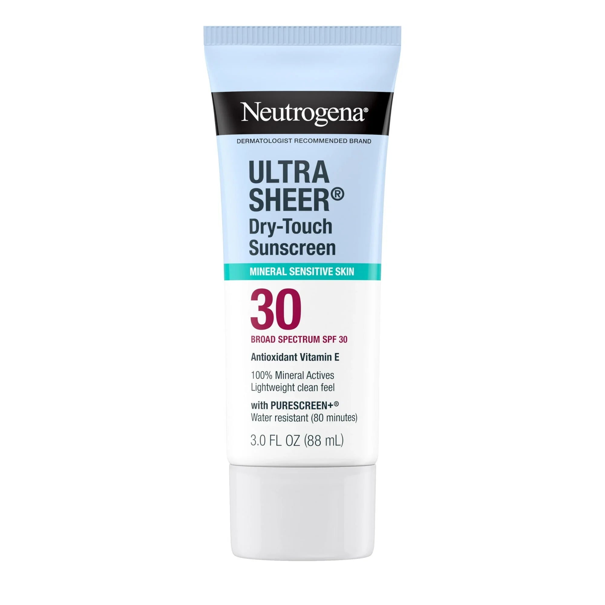 Neutrogena UltraSheer Mineral Sunscreen SPF 30, Dry-Touch Lotion, 3 oz - Exotic Pro