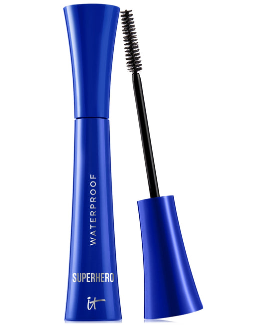 IT Cosmetics Superhero Waterproof Mascara – Volumizing Black 0.30 oz / 9mL