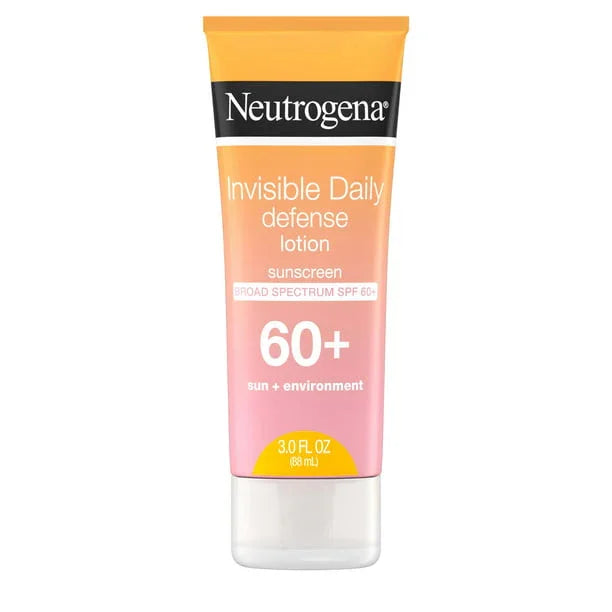 Neutrogena Invisible Daily Defense SPF 60 Travel Sunscreen – 3 fl oz - Exotic Pro