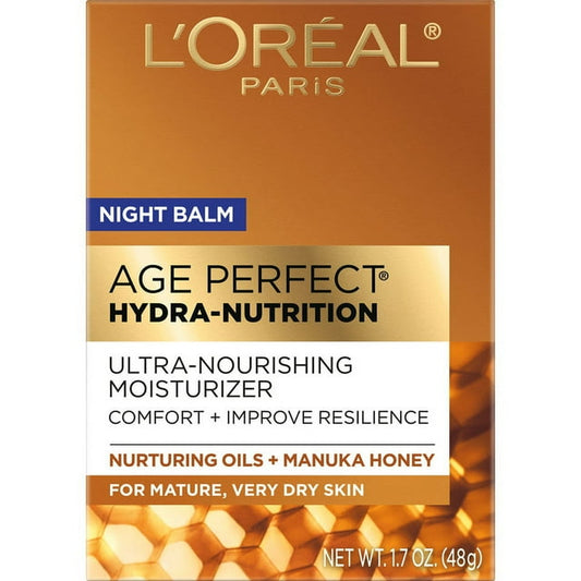 L'Oreal Age Perfect Hydra-Nutrition by L'Oreal, 1.7 oz Nourishing Night Moisturizer