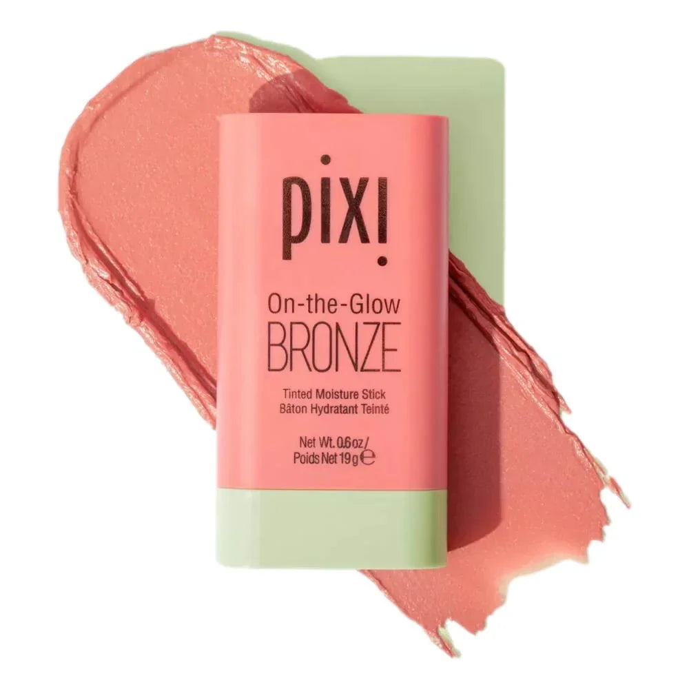 Pixi On The Glow Bronze Tinted Moisturizer Stick Bronzer, Warm Glow- 0.6oz - Exotic Pro