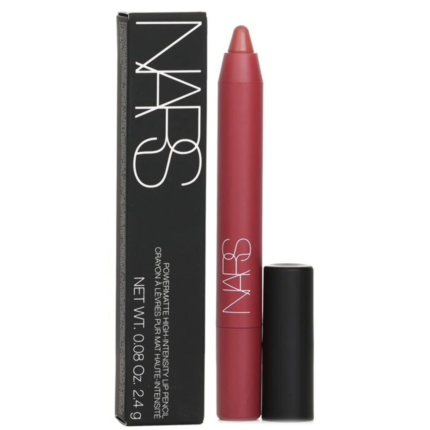 NARS Powermatte Lip Pencil - 180 Walkyrie | Soft Rose Matte 0.08 oz - Exotic Pro