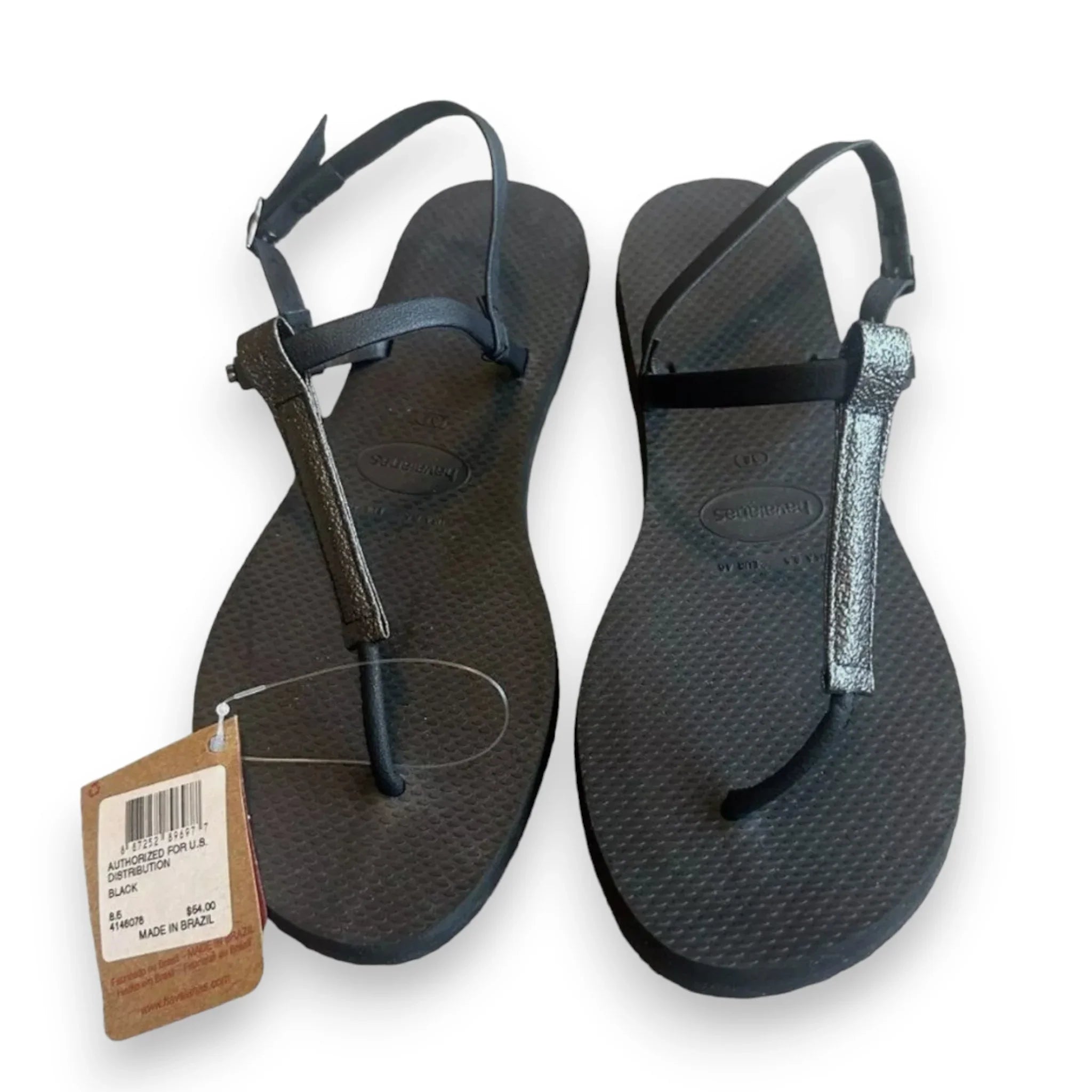Havaianas You Rio Flip Flop Sandals Ankle Strap Comfort, Size 6.5 - Exotic Pro
