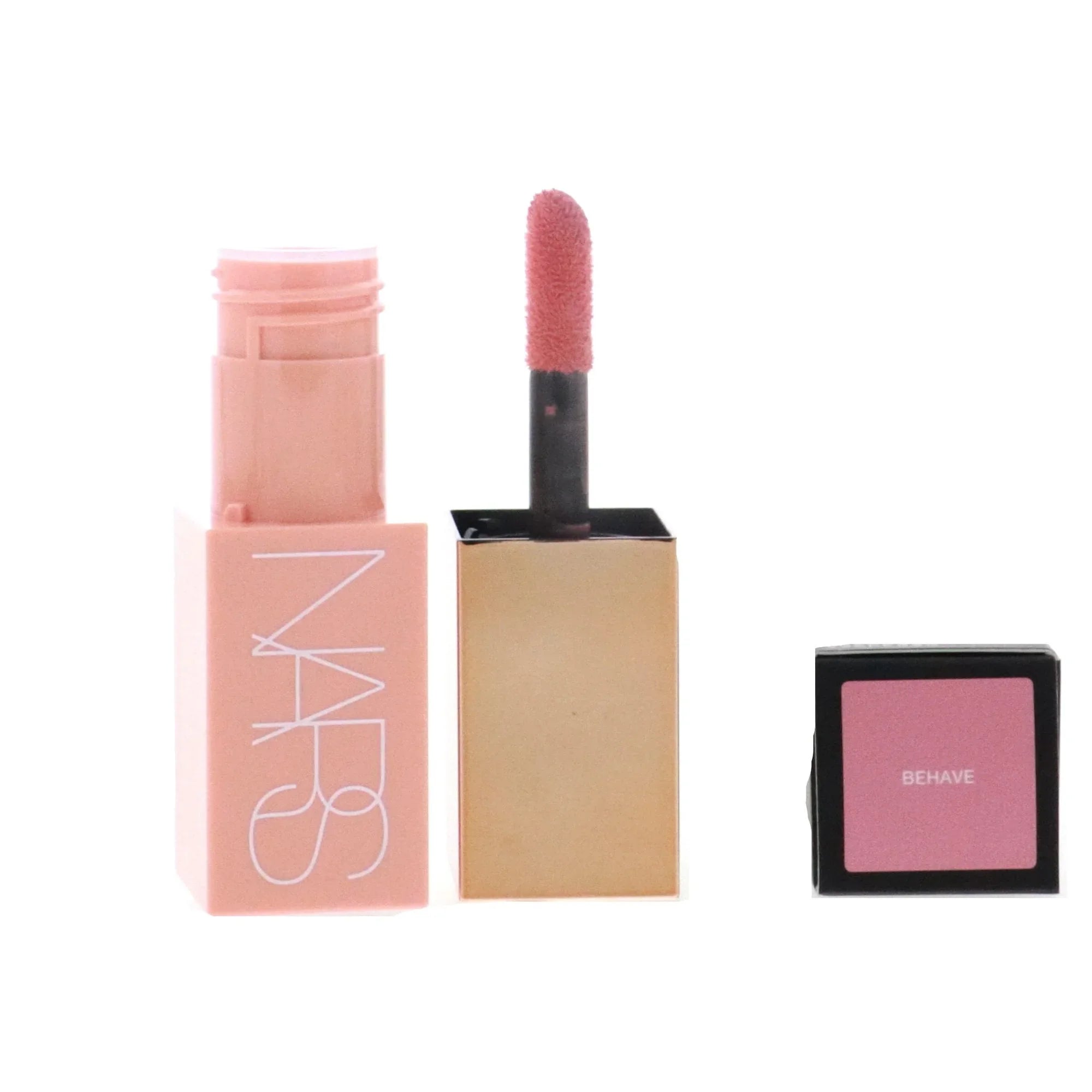 NARS Afterglow Liquid Blush - Behave | Soft Matte Pink 0.23 oz - Exotic Pro