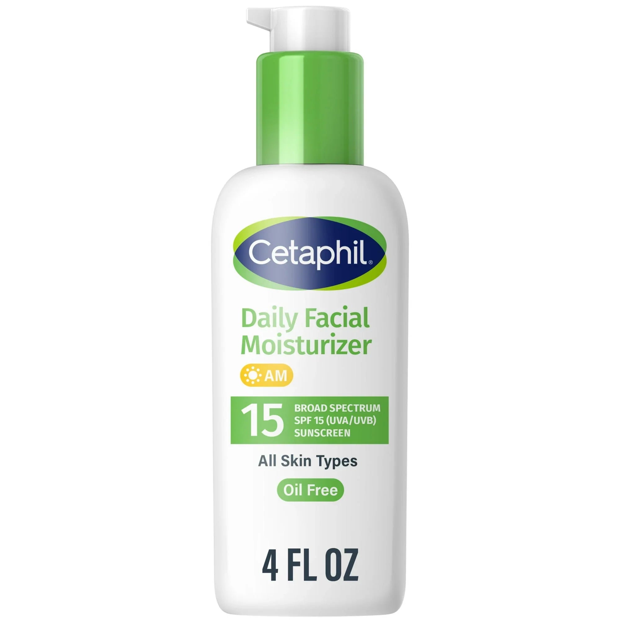 Cetaphil Daily Facial Moisturizer with SPF15, For Sensitive Skin, 4 oz - Exotic Pro