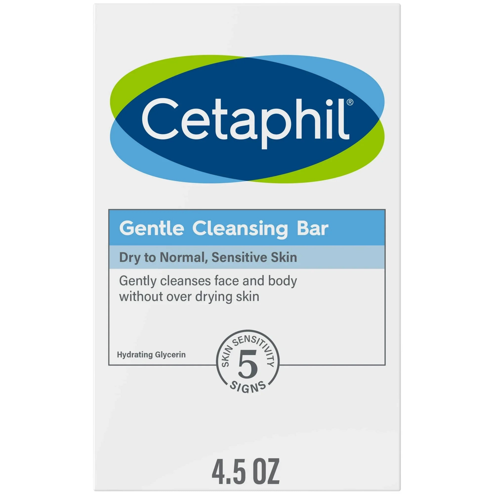 Cetaphil Gentle Cleansing Bar, 4.5 oz - Exotic Pro