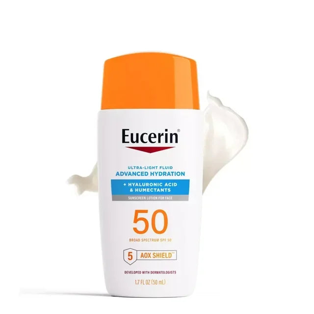Eucerin Sun Advanced Hydration Face Lotion SPF 50 – 1.7 fl oz - Exotic Pro