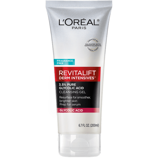L'Oreal Revitalift Derm Intensives Glycolic Acid Cleanser – 6.7 fl oz