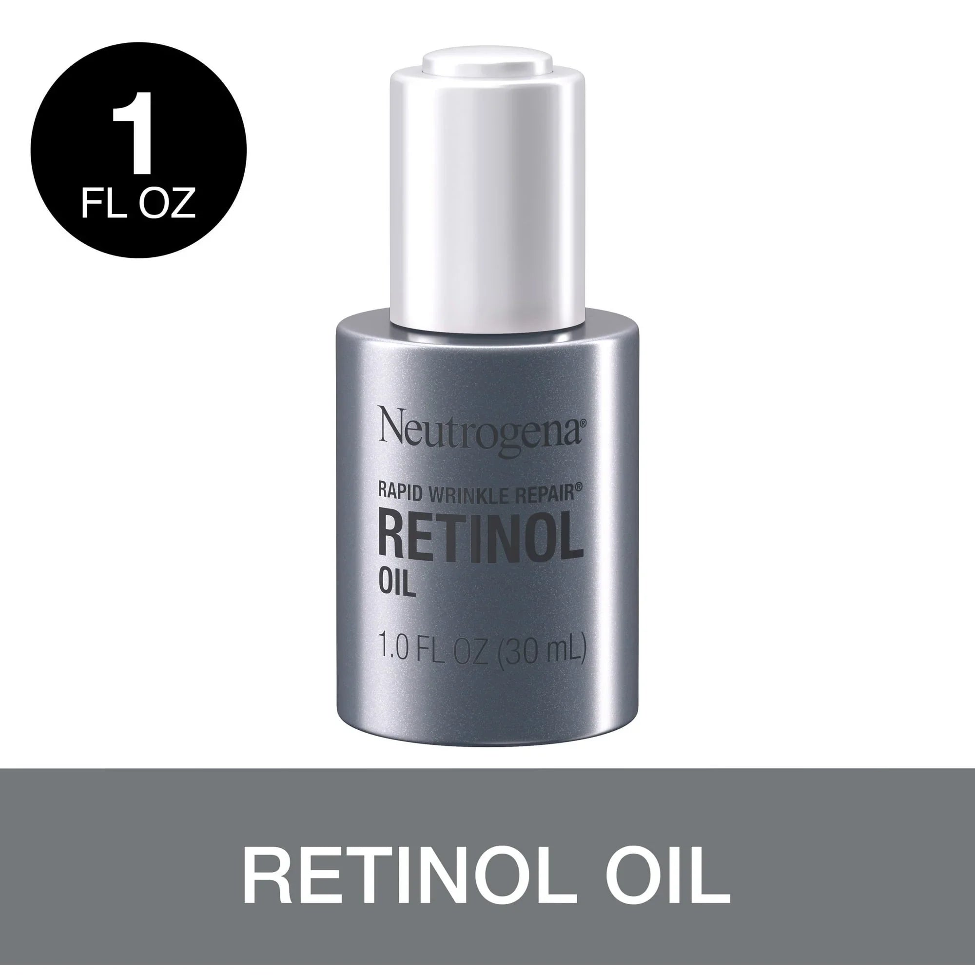 Neutrogena Rapid Wrinkle Repair Retinol Oil Facial Serum, 1.0 fl. oz - Exotic Pro