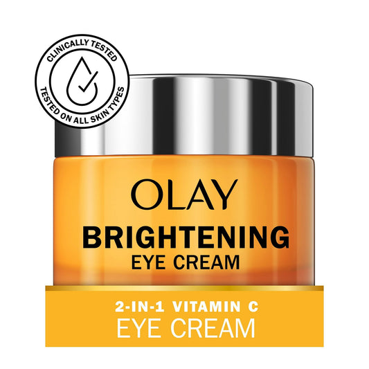 Olay Vitamin C + Peptide 24 Eye Cream – Fragrance-Free, 0.5 oz