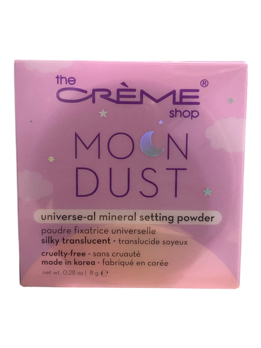 The Crème Creme Shop MOONDUST Universal Setting Powder Translucent 0.28 oz New - Exotic Pro
