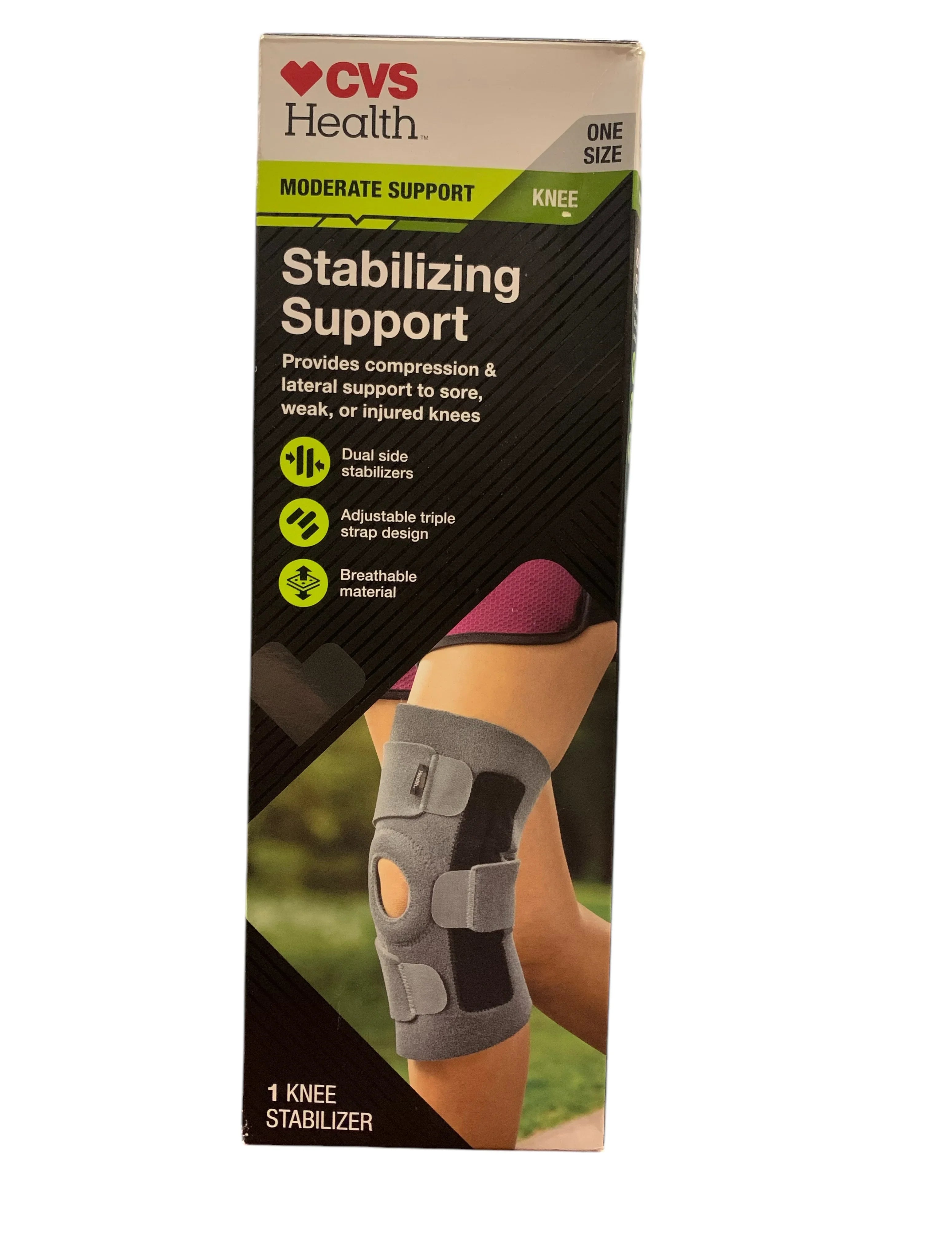 CVS Adjustable Stabilizing Knee Support - One Size, Moderate Support - Exotic Pro