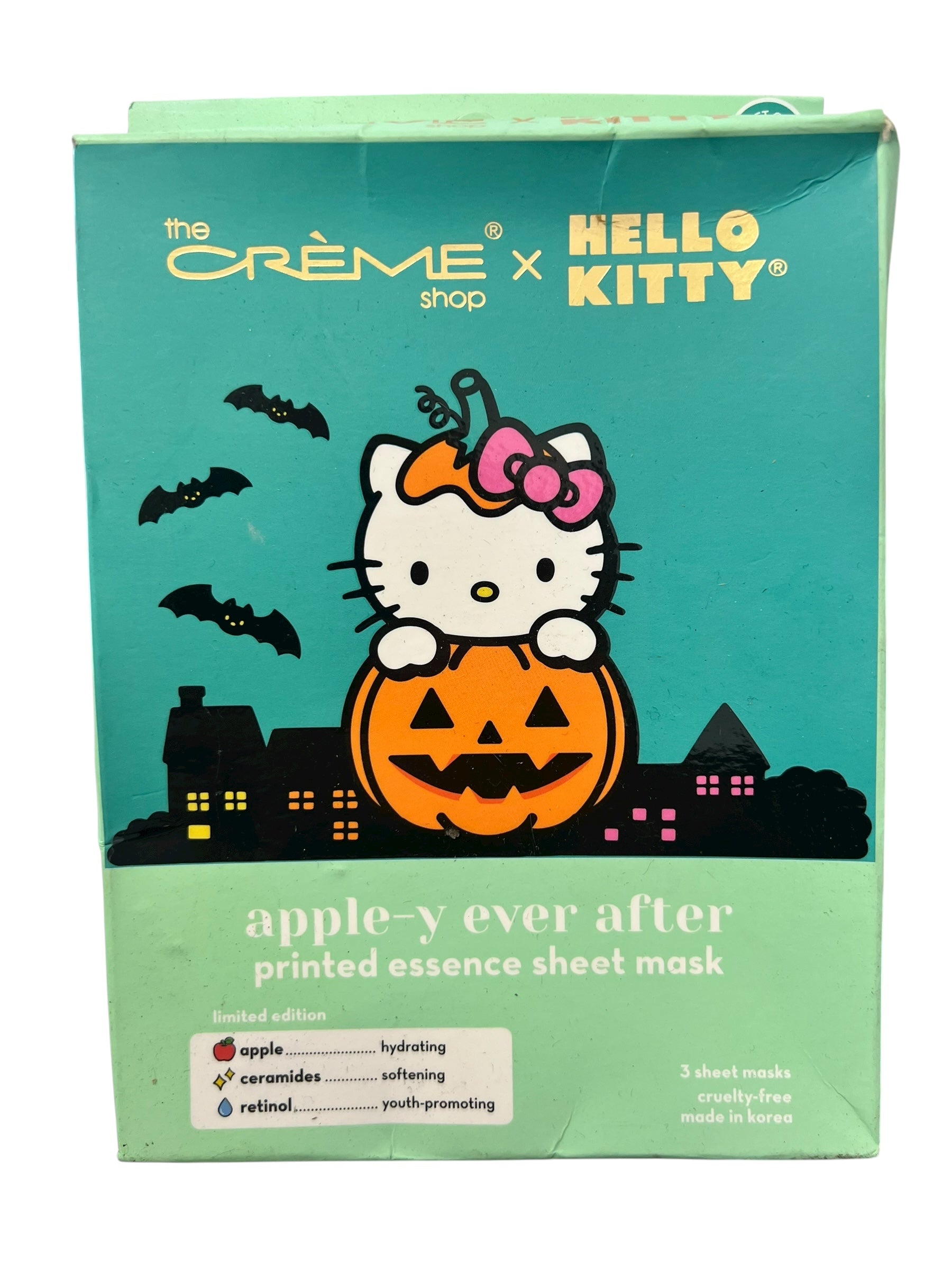 Hello Kitty Apple-y Essence Sheet Mask – The Crème Shop Limited Edition - Exotic Pro