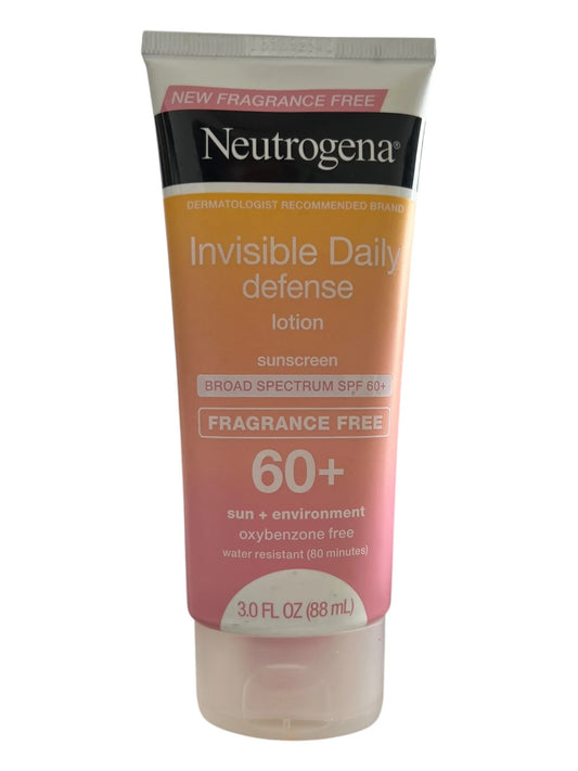 Neutrogena Invisible Daily Defense SPF 60+ Sunscreen Lotion, 3 oz - Exotic Pro