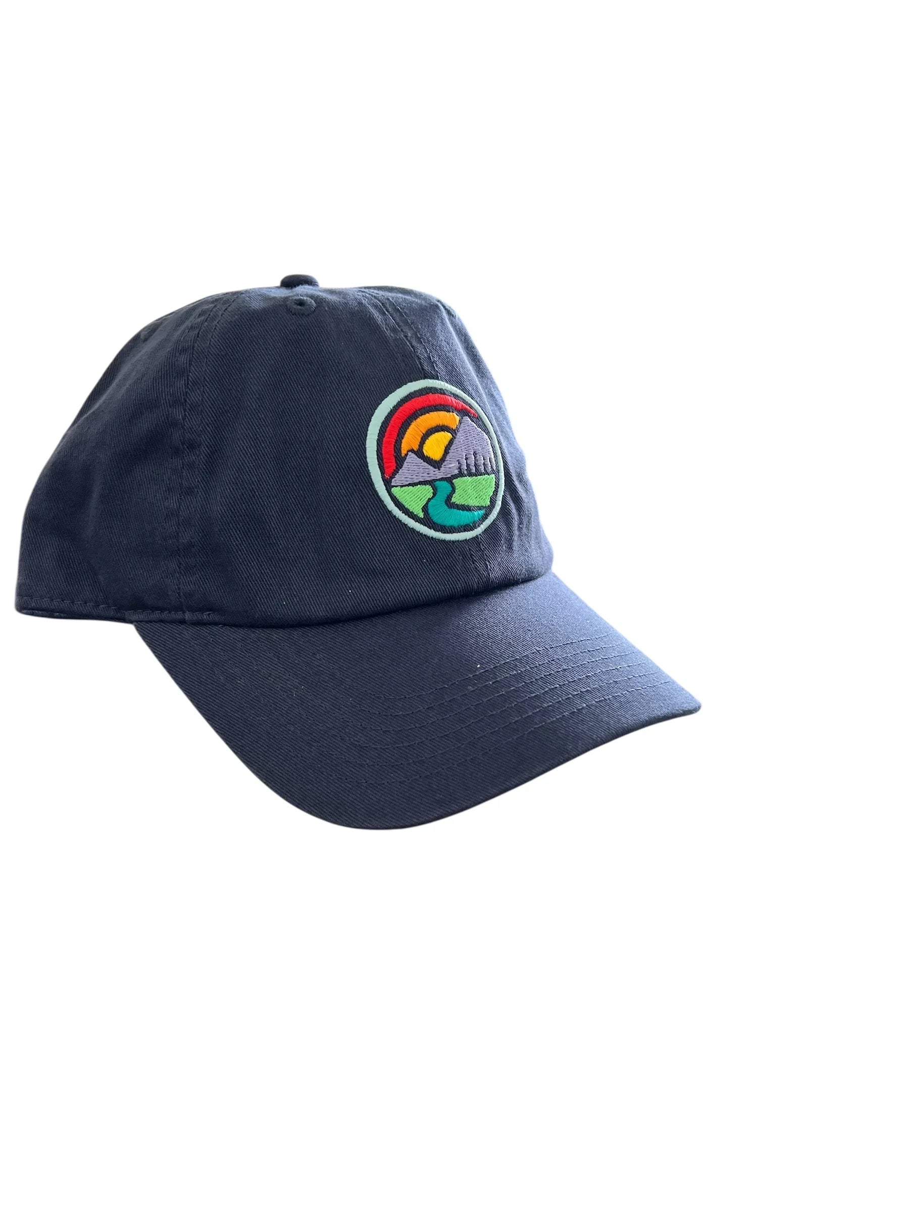 Life Is Good Chill Cap Sunset Breathe – Dark Blue Recycled Cotton Hat - Exotic Pro