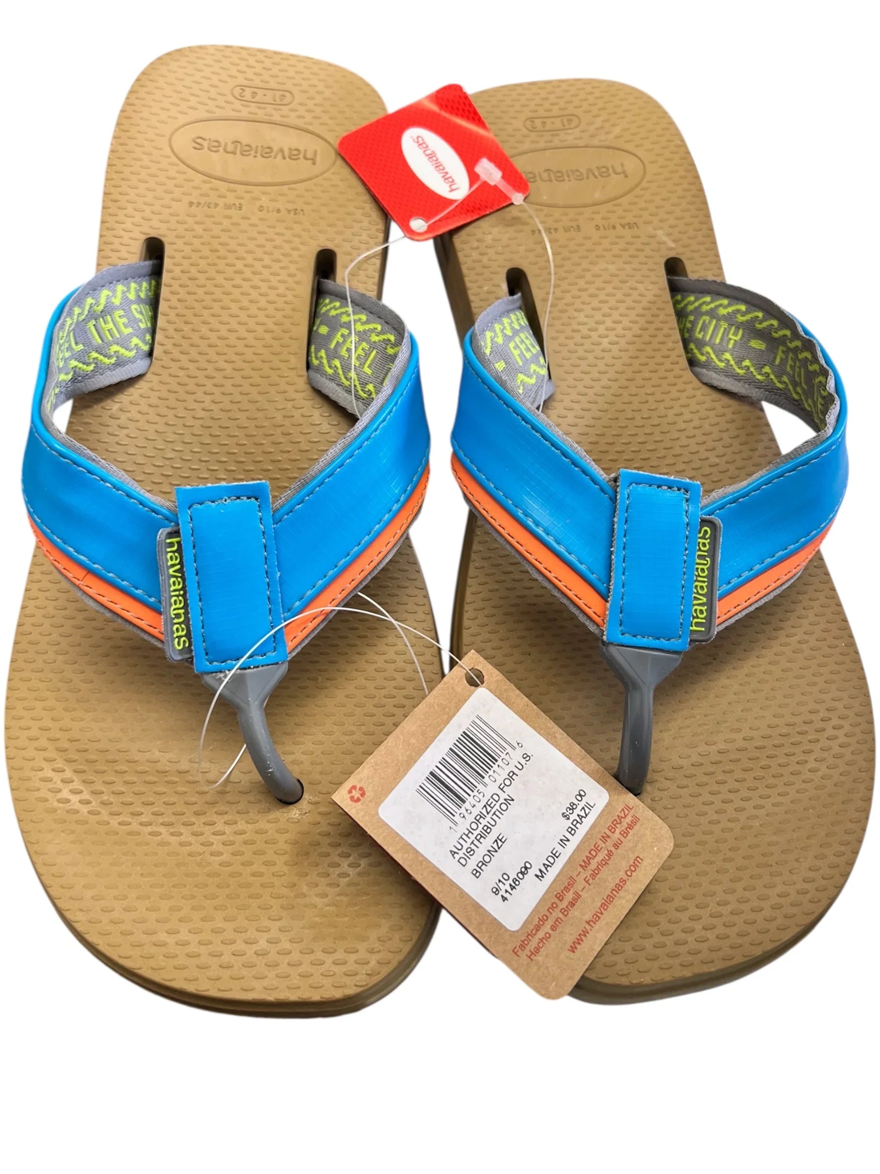 Havaianas Urban Tech Flip Flops – Size US 9/10 | Comfortable Sandals - Exotic Pro