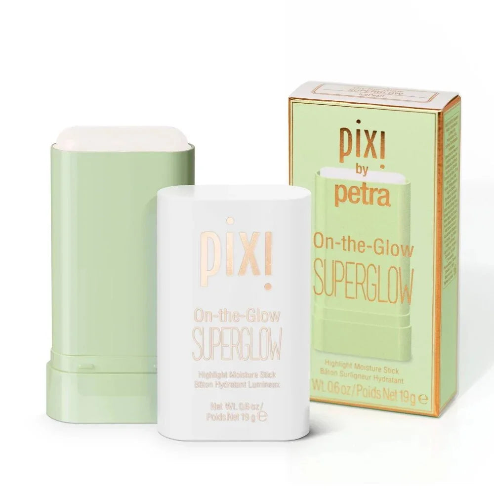 Pixi Beauty On-the-Glow Superglow Highlight Stick, Ice Pearl, 0.6 Oz - Exotic Pro
