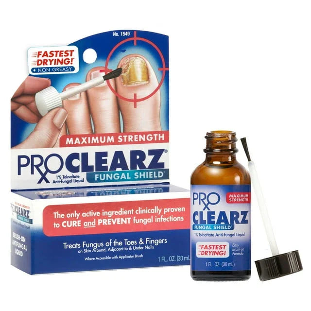 ProClearz Fungal Shield – Max Strength Antifungal Brush-On Liquid, 1 oz - Exotic Pro