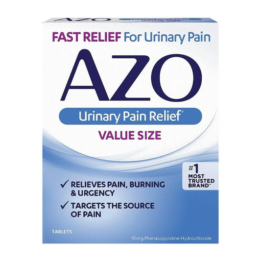 Urinary Pain Relief Tablets, Fast UTI Symptom Relief, 30 Ct