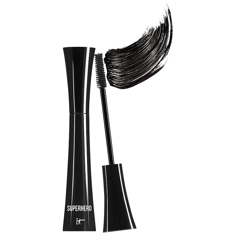 IT Cosmetics Superhero Mascara – Super Black, 0.30 oz / 9 g