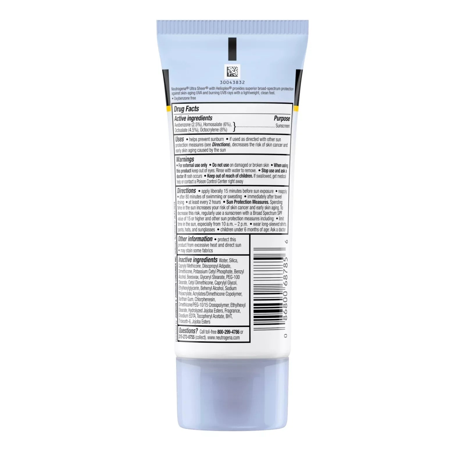 Neutrogena Ultra Sheer Dry-Touch SPF 30 Sunscreen Lotion, 3 fl. oz - Exotic Pro