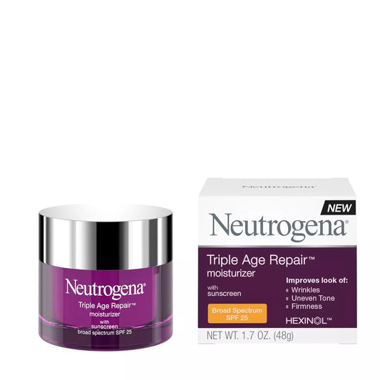 Neutrogena Triple Age Repair Anti-Aging Moisturizer, SPF 25, 1.7 oz