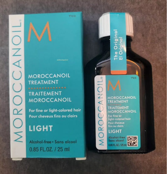 Moroccanoil Treatment Light 0.85 oz / 25 mL - For Fine & Light-Colored Hair