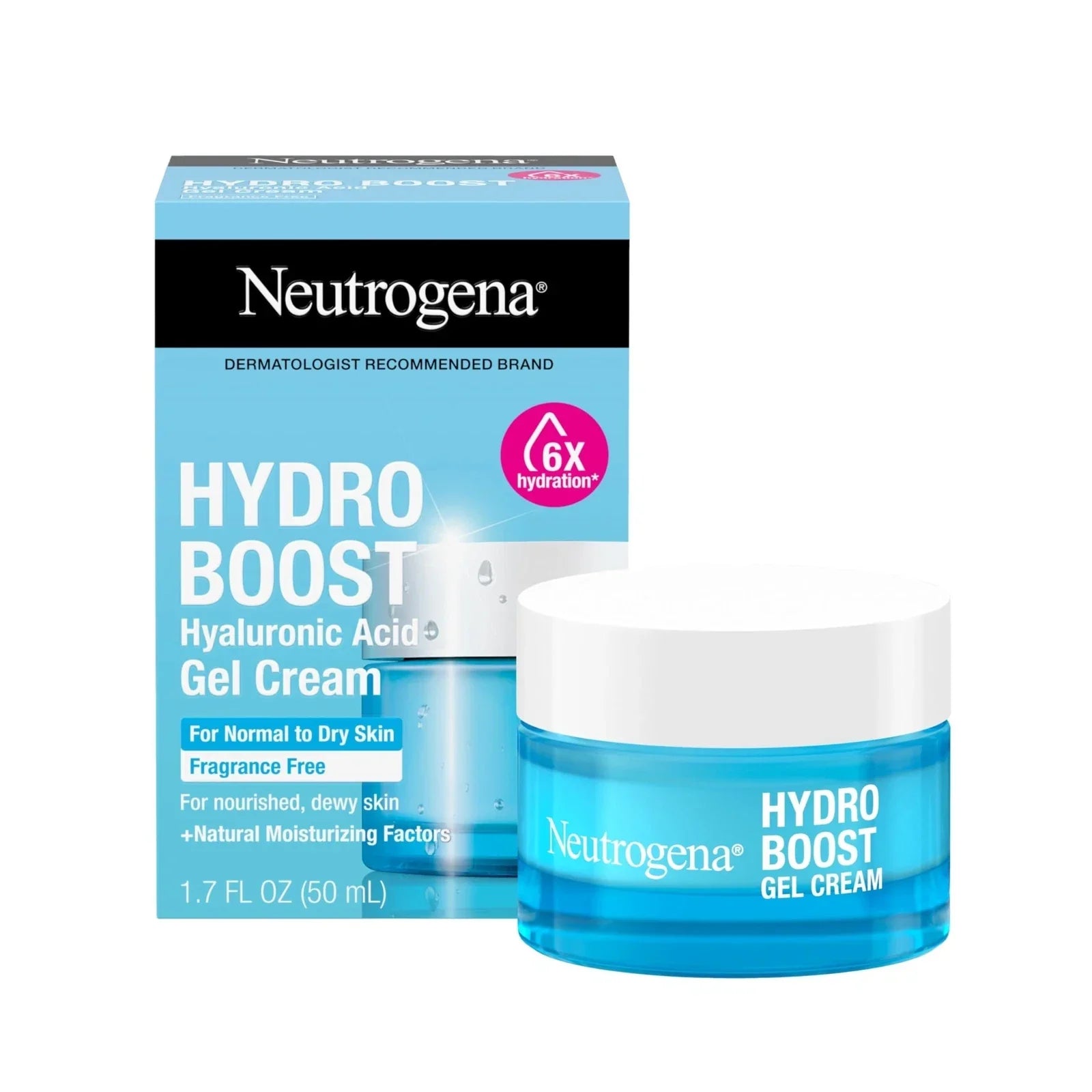 Neutrogena Hydro Boost Water Gel Face Moisturizer Fragrance-Free 1.7 oz - Exotic Pro