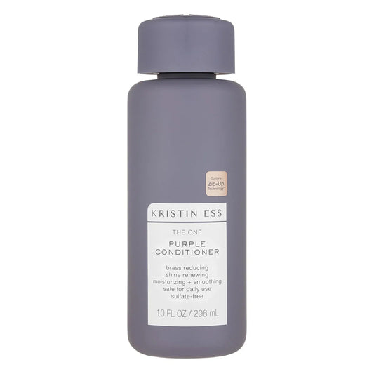 Kristin Ess The One Purple Conditioner – Toning for Blonde Hair, 10 oz - Exotic Pro