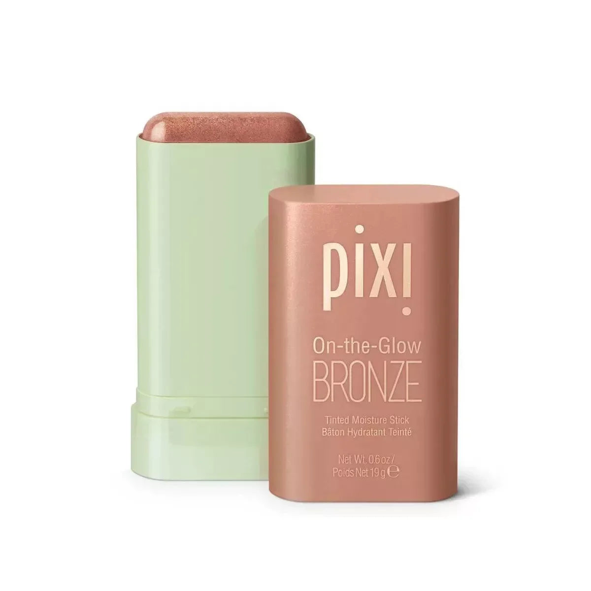 PIXI On The Glow BRONZER SOFT GLOW tinted moisture stick lips cheeks - 0.6 oz - Exotic Pro