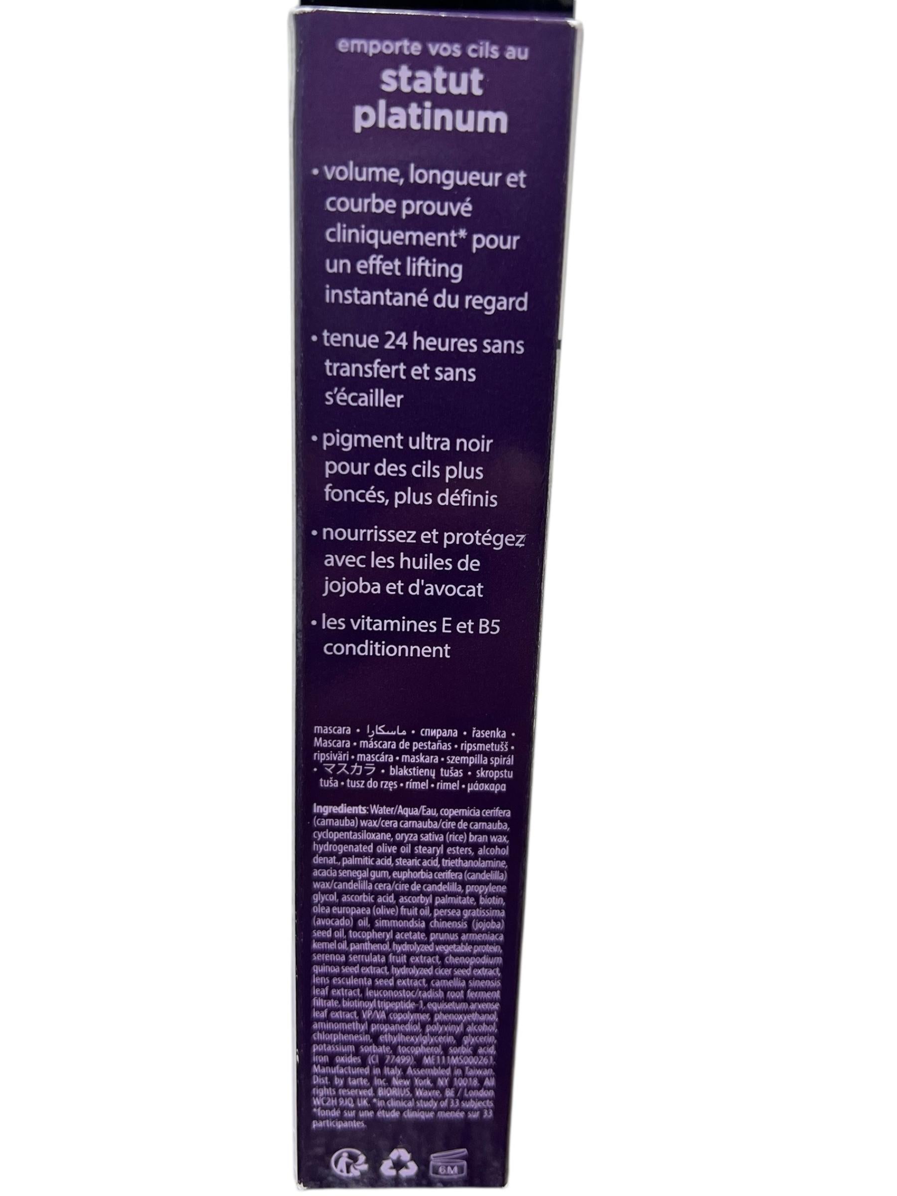 Tarte Lights, Camera, Lashes Mascara – Black Volumizing 0.31 oz